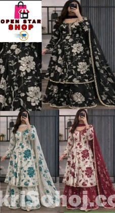 Golap Gown Three Piece Nice colour